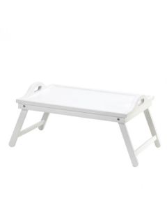WHITE FOLDING TRAY